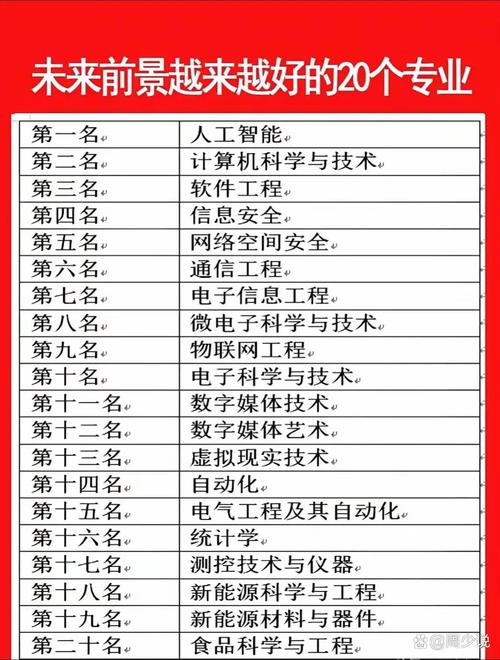 前五名分別是人工智能,計(jì)算機(jī)科學(xué)與技術(shù),軟件工程,信息安全和網(wǎng)絡(luò)